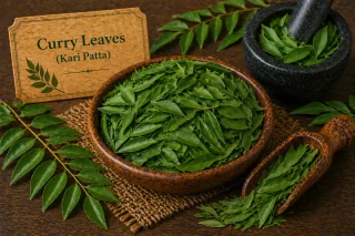 Dried Curry Leaves (Kari Patta)