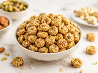 Dry Fruit Rewari (Nut & Sesame Candy)