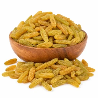 Desi Sundarkhani Maiva (Long Golden Raisins)