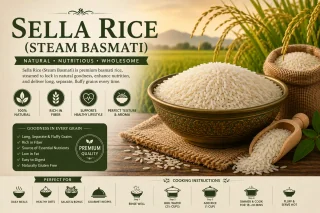 Steam Sella Rice (White Parboiled Basmati)