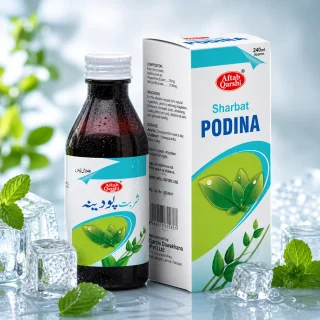 Sharbat Podina (Traditional Mint Digestive Syrup)