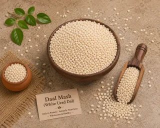 Daal Mash (White Urad Dal)
