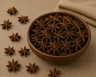 Badiyan Khatai (Whole Star Anise)