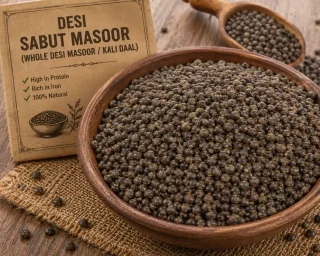 Desi Sabut Masoor (Whole Desi Masoor / Kali Daal)