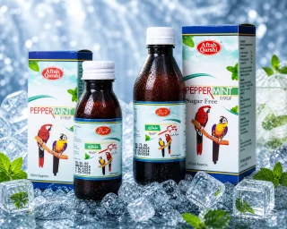 Pepper Mint Syrup (Digestive & Carminative Formula)