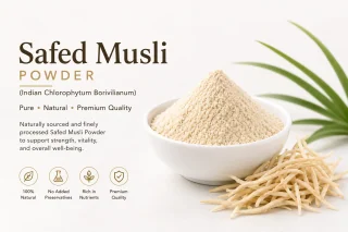 Safed Musli Powder (Indian Chlorophytum Borivilianum)