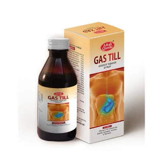 Gas Till Akseer Tabkhir Sugar Free Syrup (Traditional Carminative & Antacid Formula)