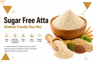 Sugar Free Atta (High-Fiber Multigrain Flour Mix)