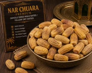 Nar Chuara Premium (Whole Dried Male Dates / Yellow Dry Dates)